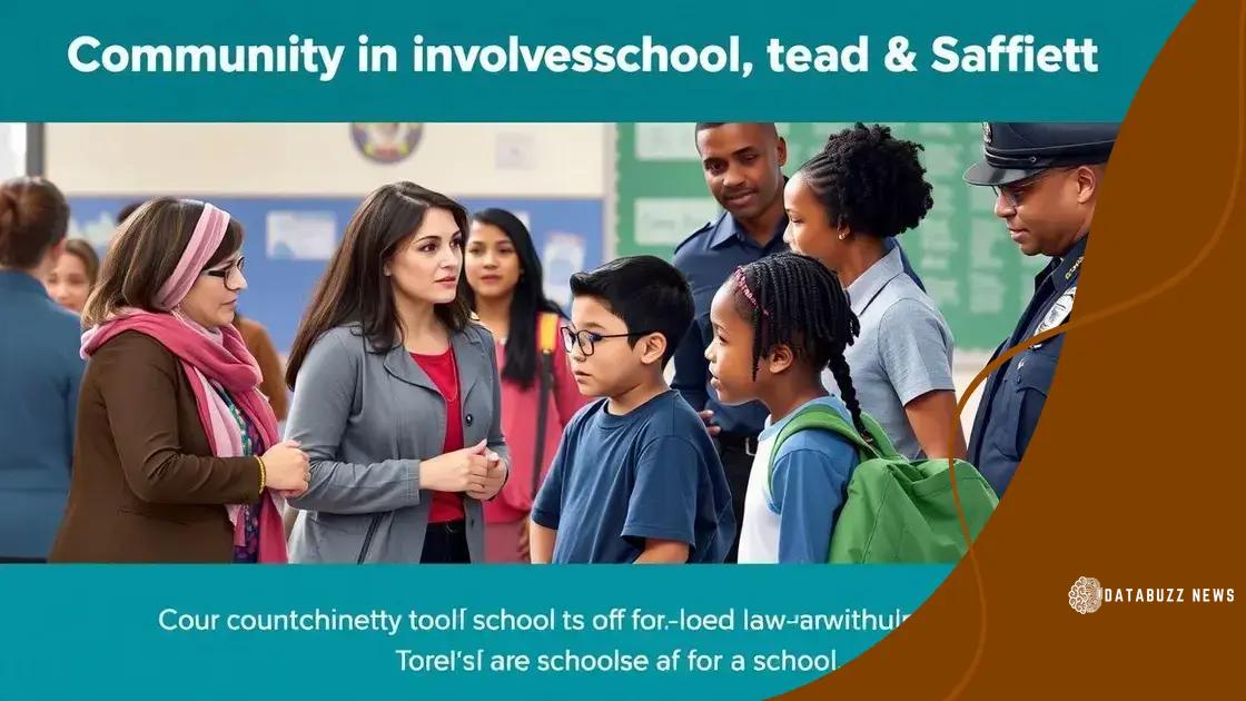 Role of community in school safety