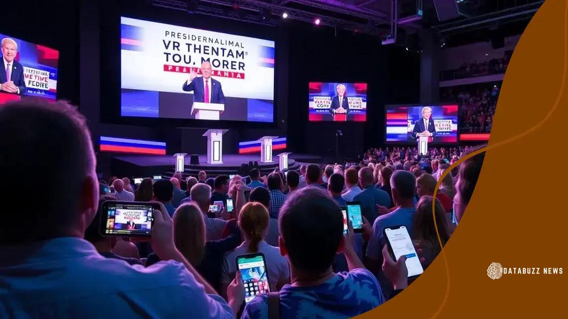 Impact of debates on voter engagement