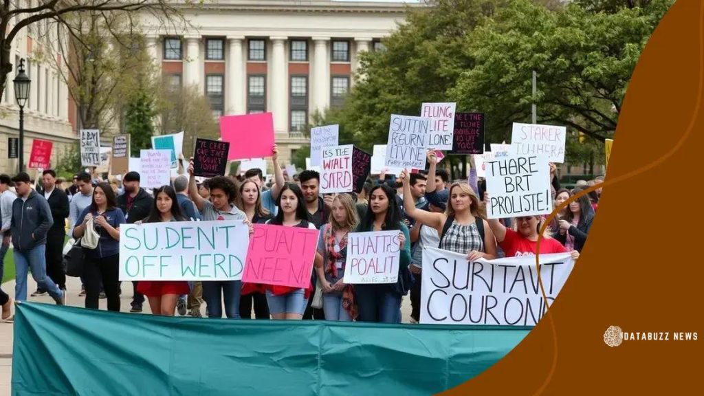 Coverage of campus activism crackdown protests