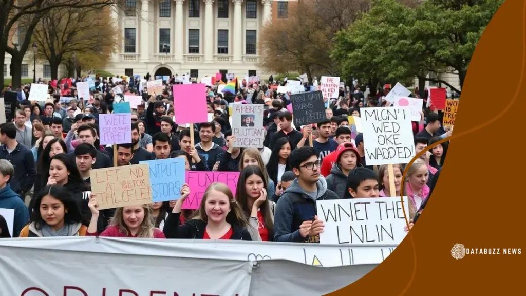 Protests over campus activism crackdowns rise