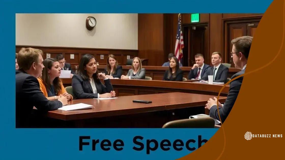 Legal repercussions and free speech