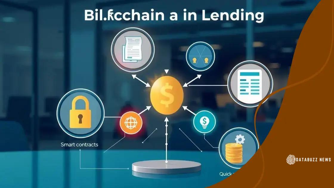 Benefits of blockchain in lending