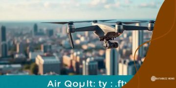 Drone-based air quality monitoring: uncovering urban health risks