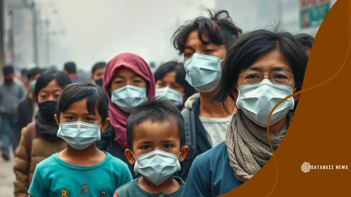 Health risks linked to poor air quality