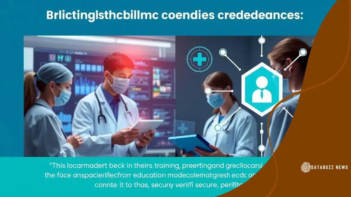 Benefits of blockchain credentials
