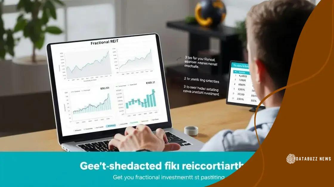 How to get started with fractional REITs
